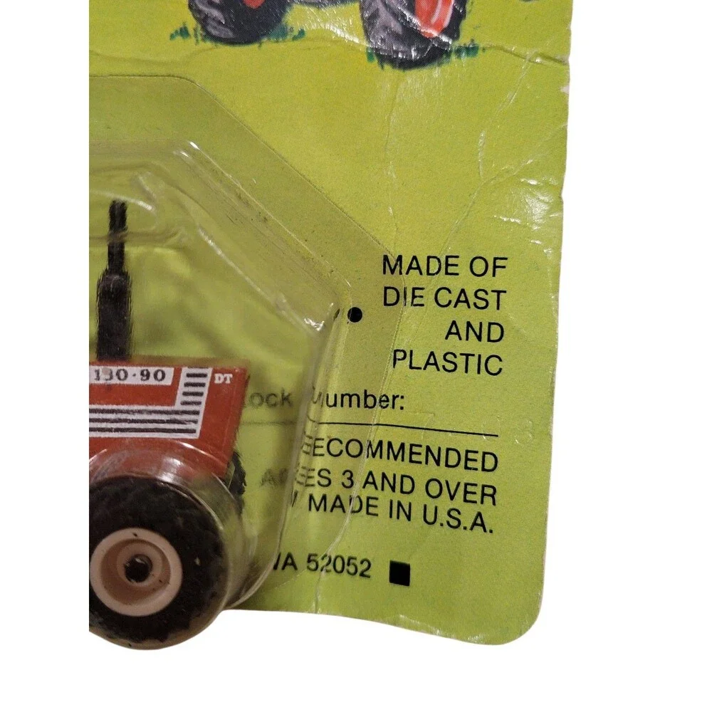 NIB Mini Toys Inc. 1/64 Hesston 130-90DT 4WD Tractor Die Cast And Plastic USA